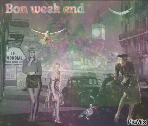 Bon week end 13 2024 - Zdarma animovaný GIF