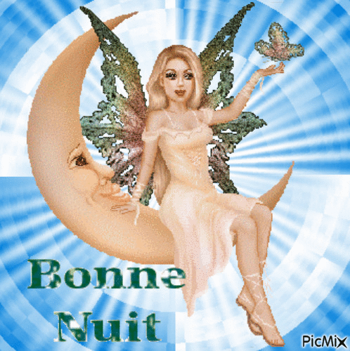 Bonne Nuit - Бесплатный анимированный гифка