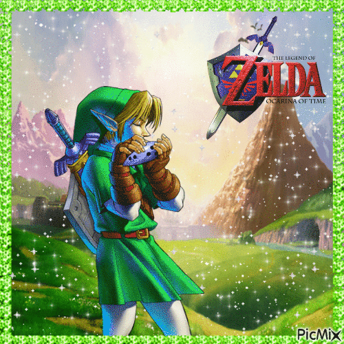 The Legend of Zelda Ocarina of Time - Gratis animeret GIF
