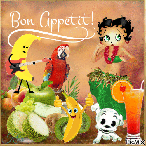 Bon appétit - 無料のアニメーション GIF