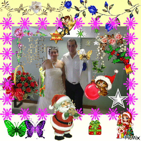 dia do casamento em dezembro - Δωρεάν κινούμενο GIF