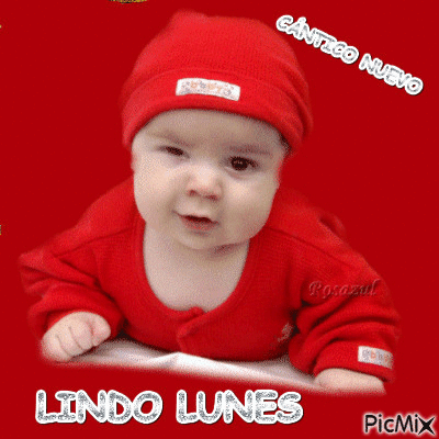 LINDO LUNES - Бесплатный анимированный гифка