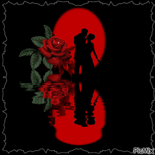 Red Rose - GIF animado grátis