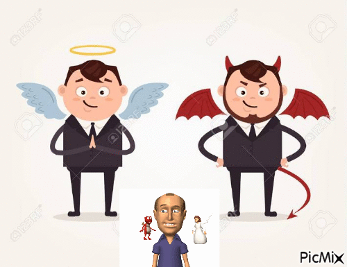 Entre ángeles y demonios... - Kostenlose animierte GIFs