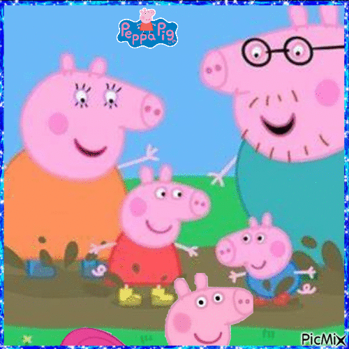 Peppa Pig - GIF animado grátis