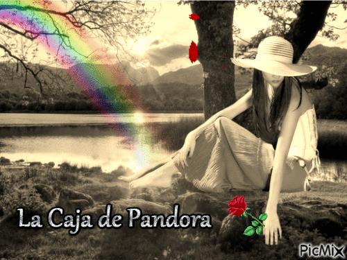 La Caja de Pandora - Бесплатный анимированный гифка