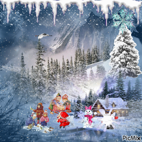 Winter - Zdarma animovaný GIF