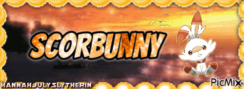 Scorbunny {Banner} - Free animated GIF