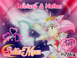 Chibiusa&Helios - Gratis geanimeerde GIF