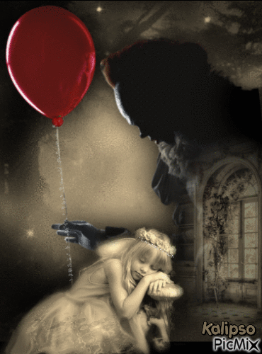 Red Ballon - Бесплатный анимированный гифка