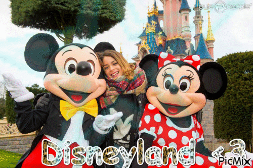 Disneyland !!! - Animovaný GIF zadarmo