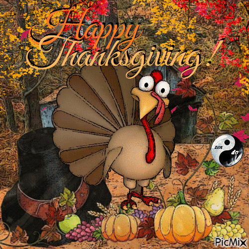 Thanksgiving 🦃 - Besplatni animirani GIF
