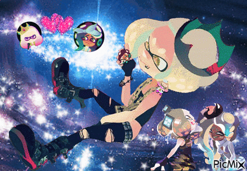 gay squids in space - 免费动画 GIF