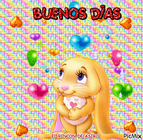 BUENOS DIAS - Free animated GIF