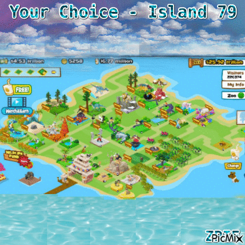 Your Choice Island 79 - 免费动画 GIF