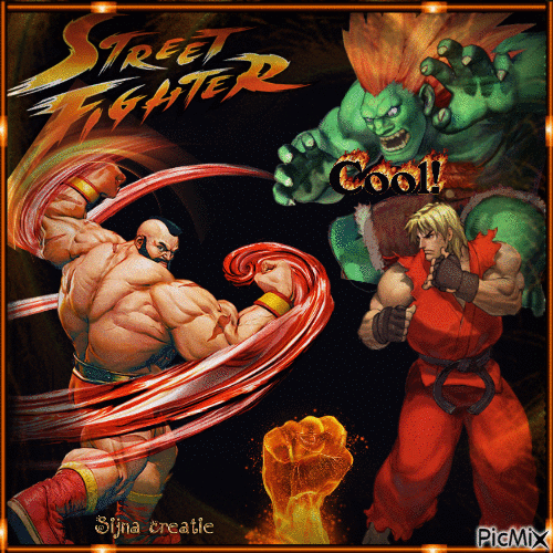 Street Fighter - Gratis animerad GIF