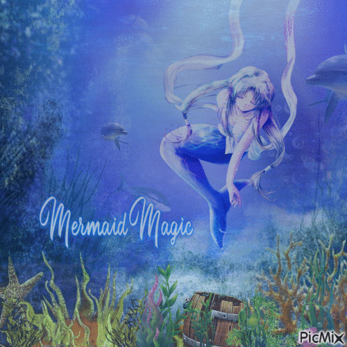 Mermaid - Animovaný GIF zadarmo