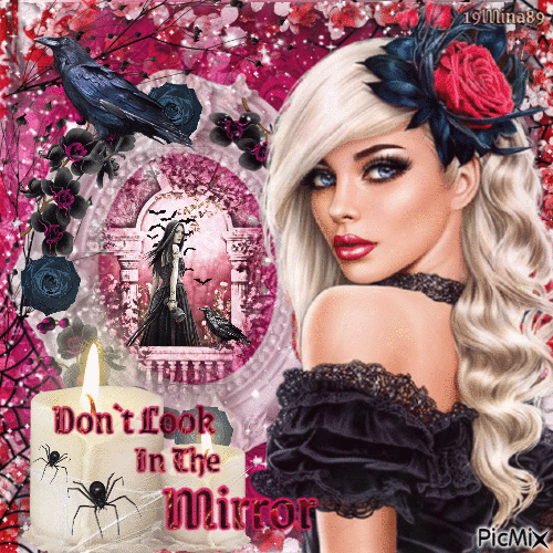 Gothic Woman -Don`t Look In The Mirror - GIF เคลื่อนไหวฟรี