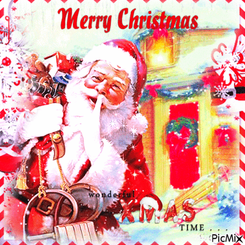 Santa Claus - Besplatni animirani GIF