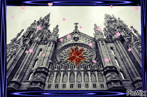 Catedral de Arucas - Zdarma animovaný GIF