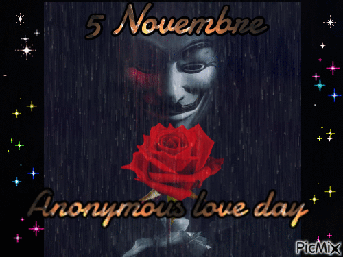 Anonymous love day - Darmowy animowany GIF