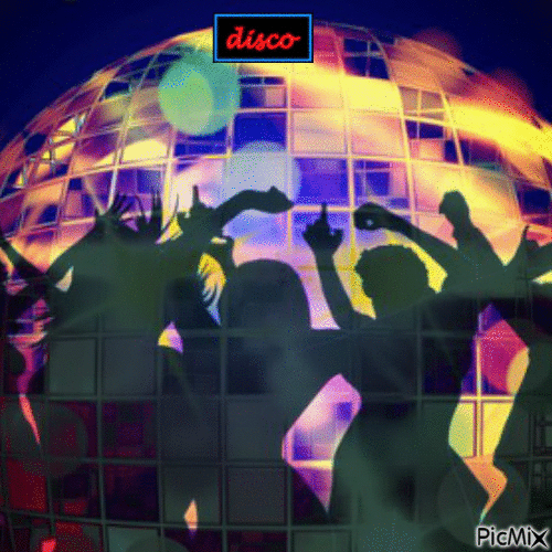 Disco Party - Безплатен анимиран GIF