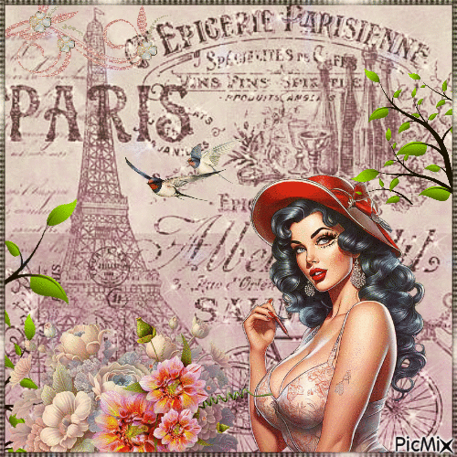 Paris. - Animovaný GIF zadarmo