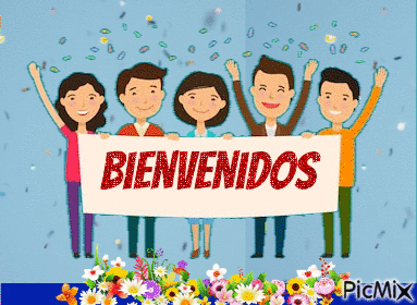 Bienvenidos - Δωρεάν κινούμενο GIF