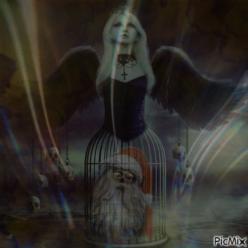 Gothic Christmas - Бесплатни анимирани ГИФ