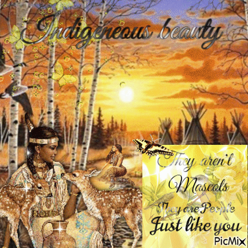 Indigenous Tribal Photo - Bezmaksas animēts GIF