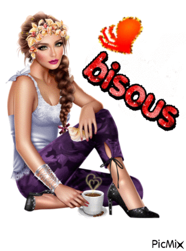 bisous - 免费动画 GIF