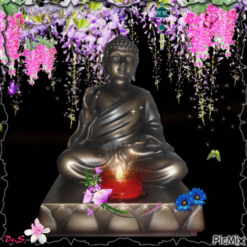 bouddha - Gratis geanimeerde GIF