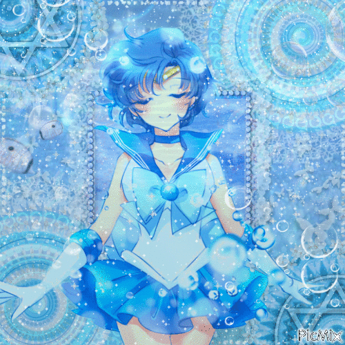 Sailor Mercury - Gratis geanimeerde GIF