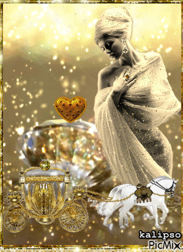 Golden princess.. - 免费动画 GIF