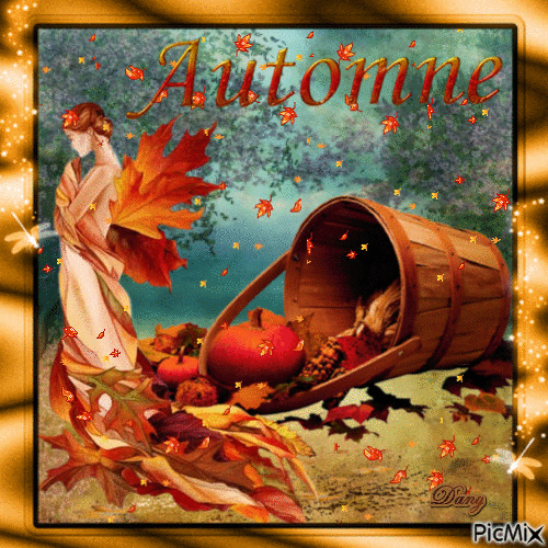 automne - Бесплатный анимированный гифка