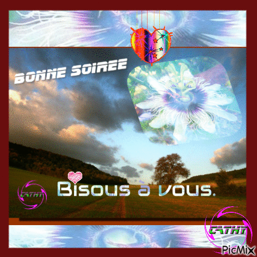 BONNE SOIRÉE - Zdarma animovaný GIF