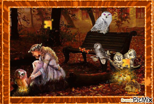 Autumn splendor - Animovaný GIF zadarmo