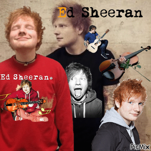ed sheeran - Бесплатный анимированный гифка