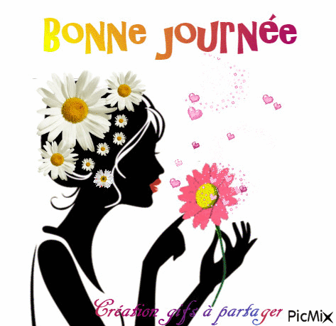 Bonne journée - Бесплатный анимированный гифка