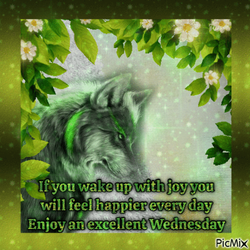 Enjoy an excellent Wednesday. - Free animated GIF