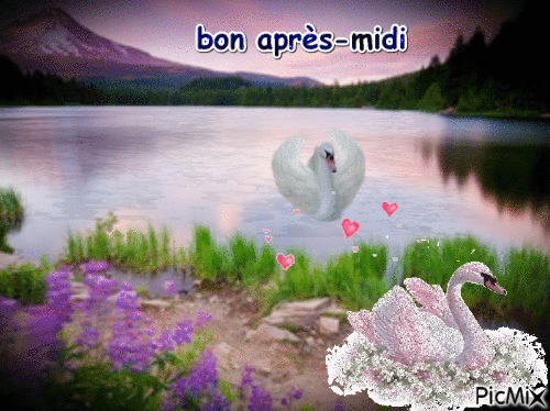 BON APRES MIDI - GIF animasi gratis