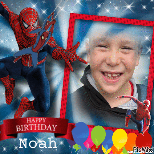 Noah birthday - GIF animado gratis