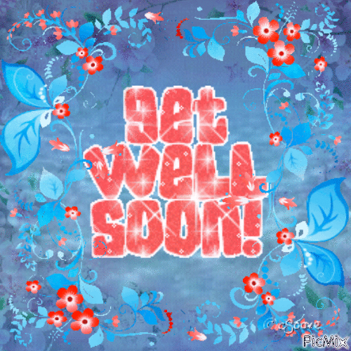 Get well soon! - Бесплатный анимированный гифка