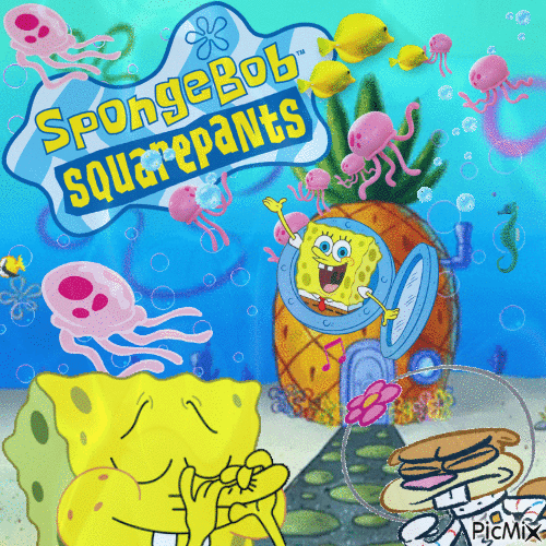 SpongeBob - Бесплатный анимированный гифка