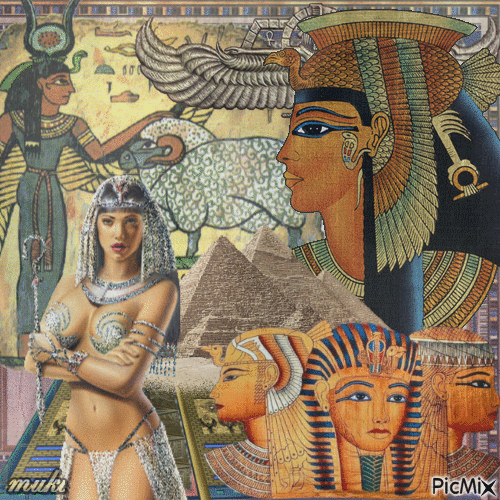 Shadows of the past...Egypt - Gratis geanimeerde GIF