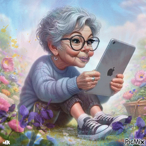Mi abuela es una crak - 無料のアニメーション GIF