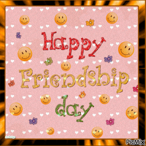 happy friendship day - Free animated GIF - PicMix