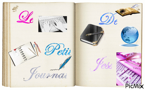 Le petit journal de Jess - Nemokamas animacinis gif