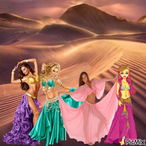 Belly dancers - 免费PNG
