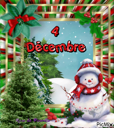 4 decembre - Безплатен анимиран GIF